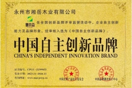 自主创新品牌